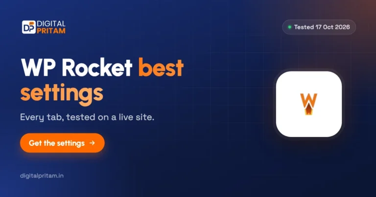 WP Rocket best settings 2026