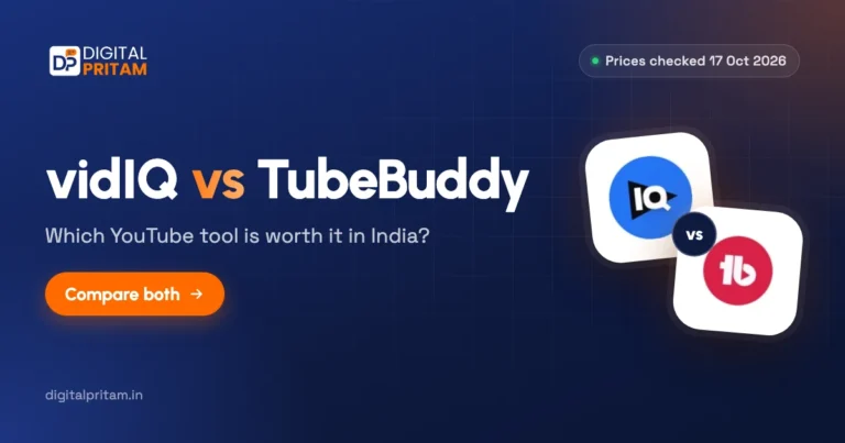 VidIQ vs TubeBuddy 2026 plans and prices