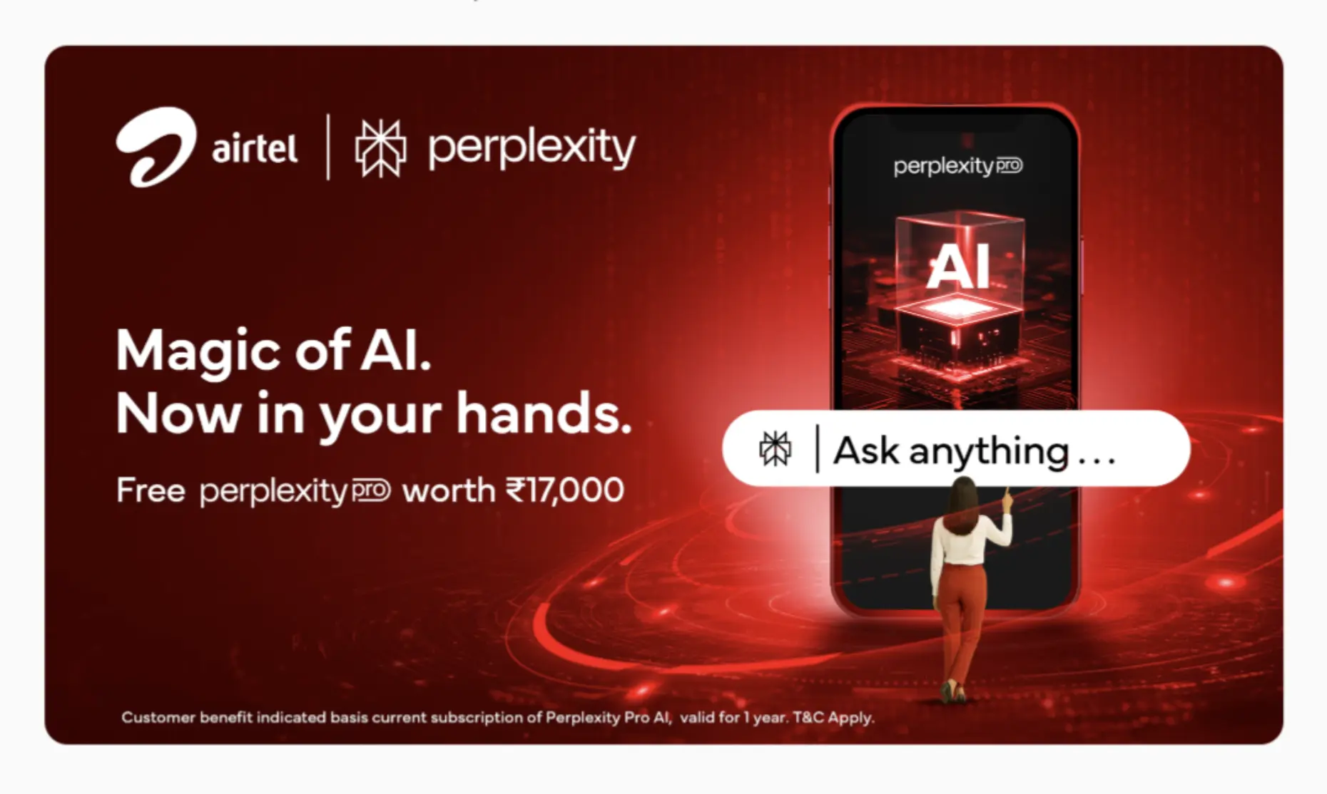 Airtel Perplexity Pro Offer: How to Claim Free Perplexity Pro Through Airtel Thanks App (₹17,000 Value)