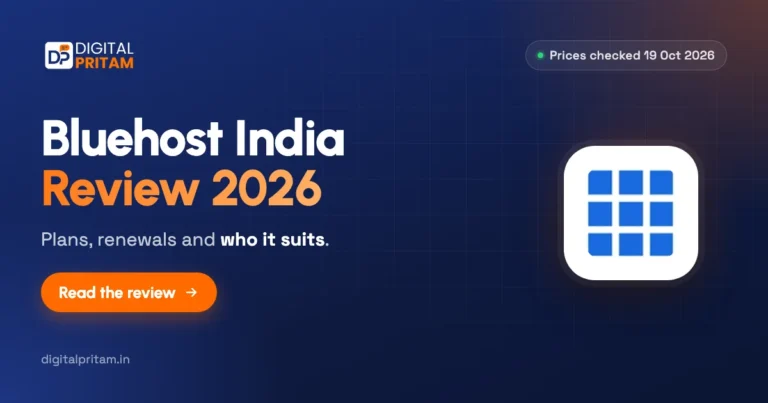 Bluehost India review
