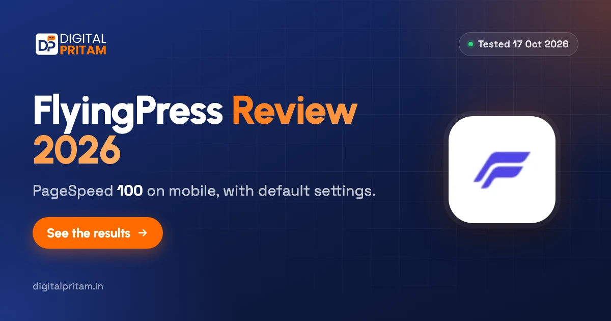 FlyingPress review 2026 test results