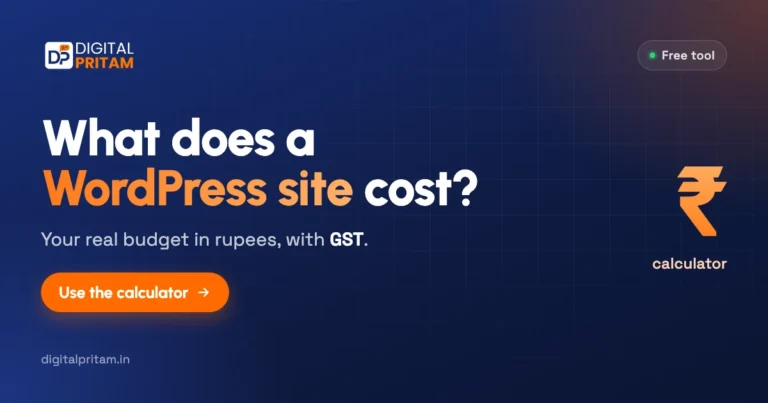 WordPress cost calculator